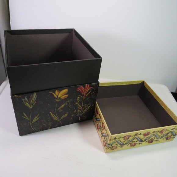 Black Fall Floral Gift - Storage Box Bob's Boxes - Picture 4 of 7